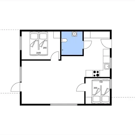 0450-romo-norre-frankel-1-h Apartament Havneby